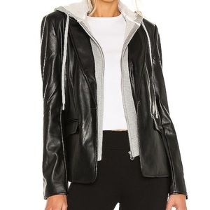 Central Park West hooded blazer size small